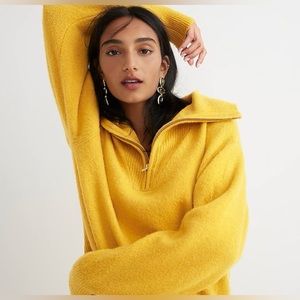 J. Crew Yellow Sweater